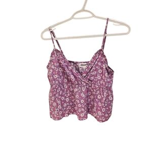 Abound Floral Cami Top Criss Cross